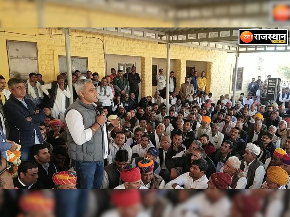 विधायक मिर्धा ने लगाया जनता दरबार,पार्टी कार्यकर्ताओं और आमजन की सुनी समस्या