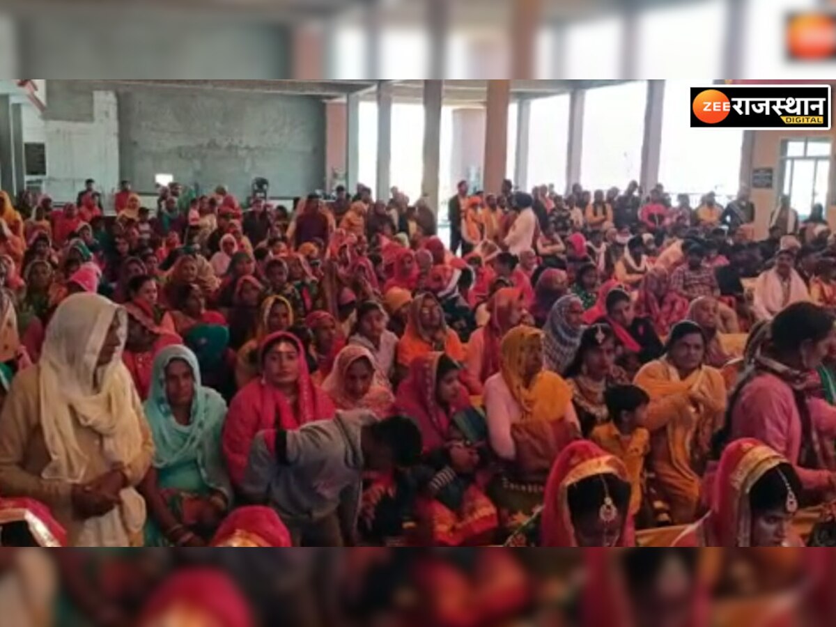 Anupgarh: घड़साना में 9 लड़कियों का हिंदू रीति रिवाज से सामूहिक विवाह संपन्न