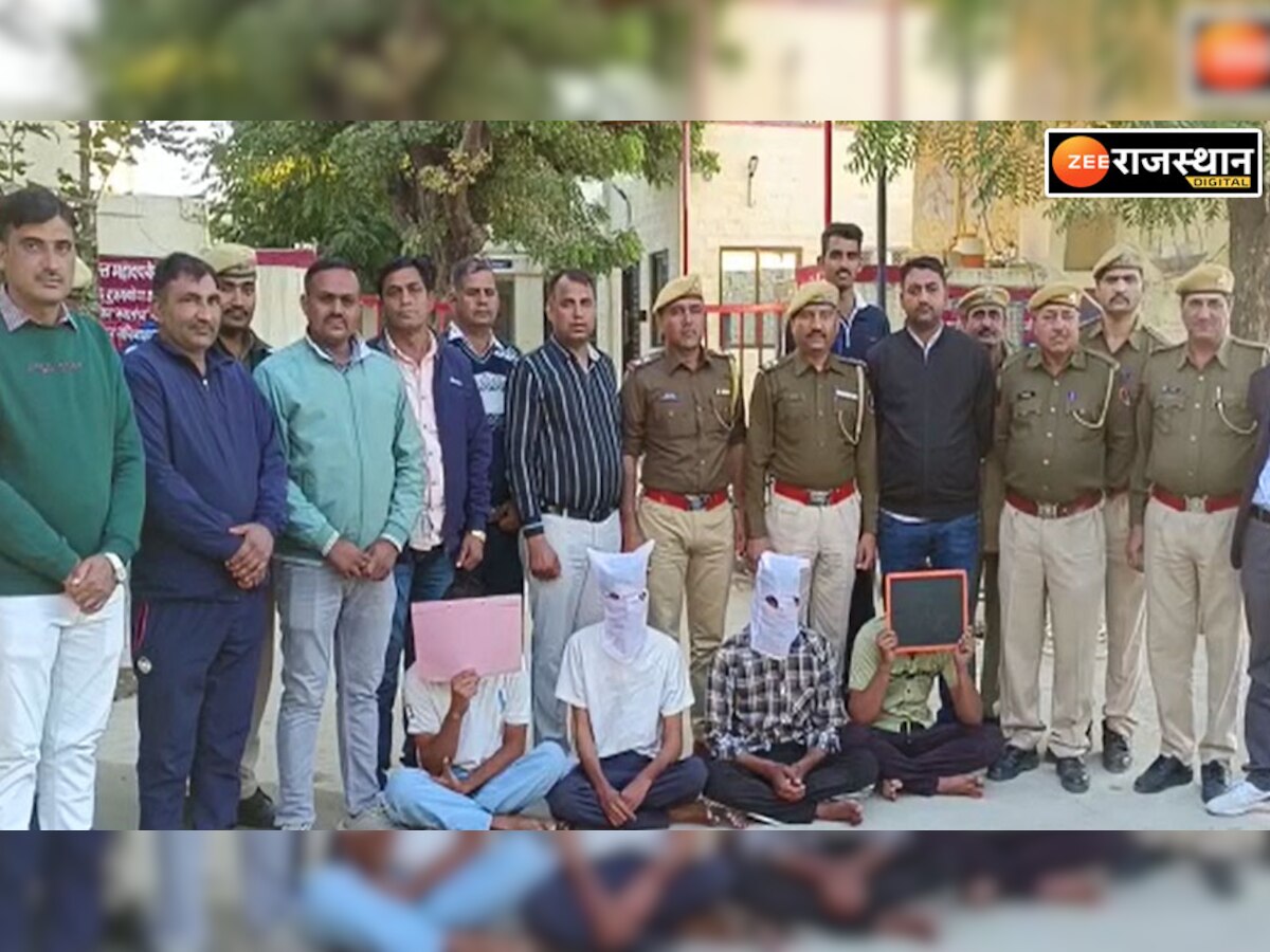 पाली, जोधपुर, बाड़मेर और नागौर में लूट के आरोपी राकेश बिश्नोई और प्रकाश जाट गिरफ्तार
