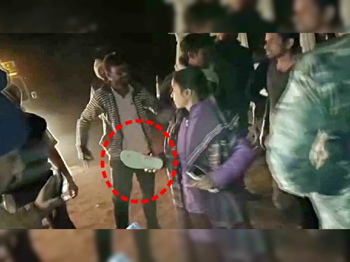 चोरी ऊपर से सीना जोरी! उत्खनन रोका तो पुलिसवाले को चप्पल से पीटा, BJP महिला नेता ने तहसीलदार को दी गाली; देखें वीडियो