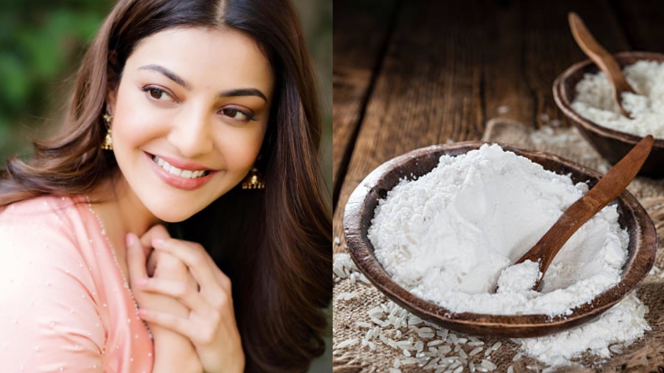 Use rice flour on the face in this way, skin will glow like Kajal