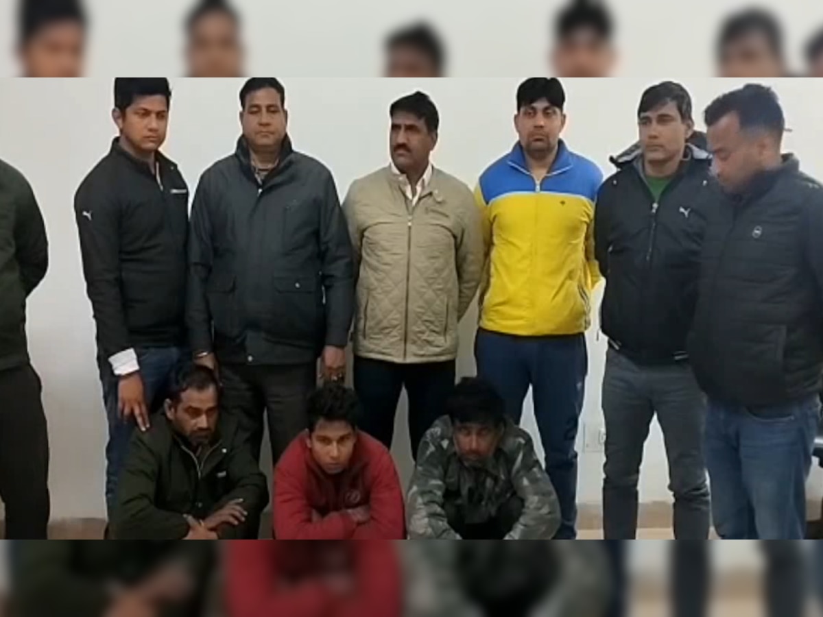 38 लाख की स्मैक के साथ तीन गिरफ्तार, अलीगढ़ कासगंज से कार में भरकर लाए थे 