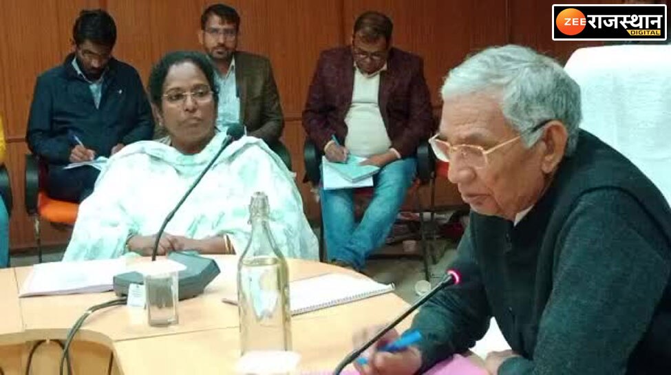 Churu News Minister Brijendra Singh Ola held departmental meeting gave