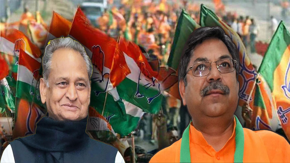 rajasthan bjp loss 25 leaders left party joined Congress MLA Jadawat praised ashok gehlot | राजस्थान बीजेपी को झटका, 25 नेताओं ने छोड़ी पार्टी, कांग्रेस में हुए शामिल, Ex MLA जाड़ावत ने