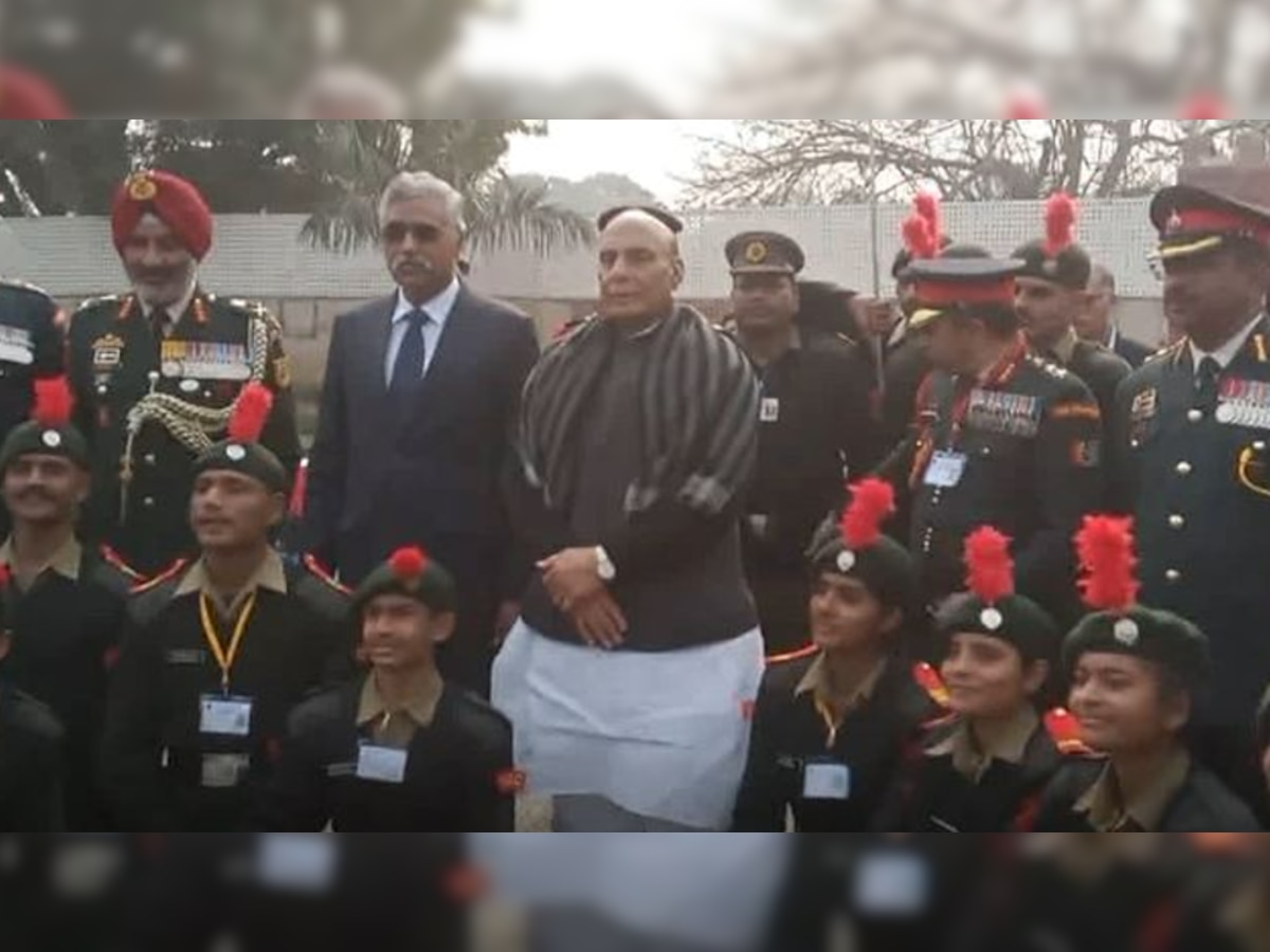 रक्षा मंत्री ने Republic Day Camp पर कैडेट्स को किया संबोधित, बोले- NCC पर देश को गर्व 