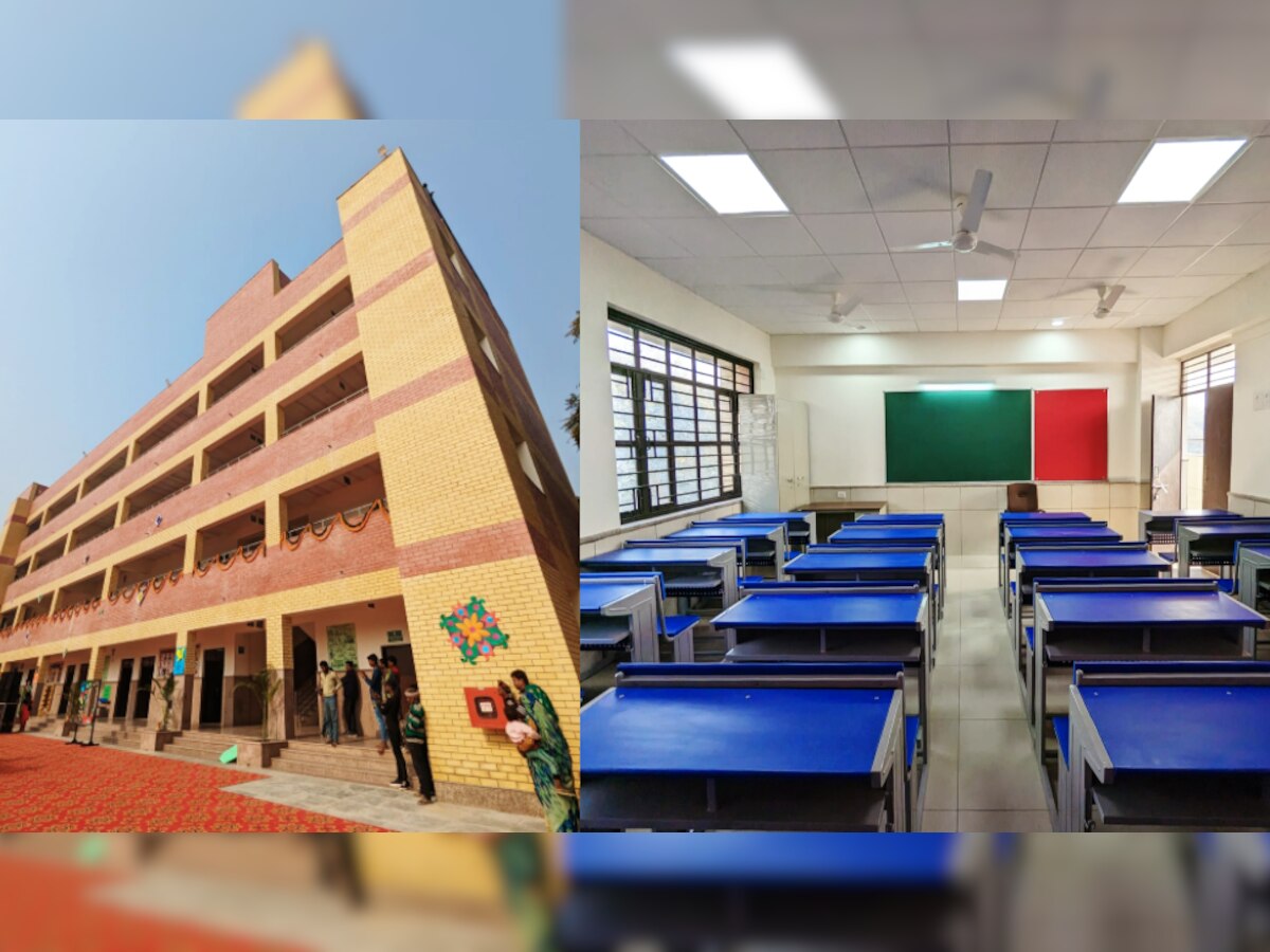 Kejriwal सरकार ने छात्रों को दी सौगात, प्राईवेट स्कूल की तर्ज पर वंसत विहार में बनाया सरकारी स्कूल 