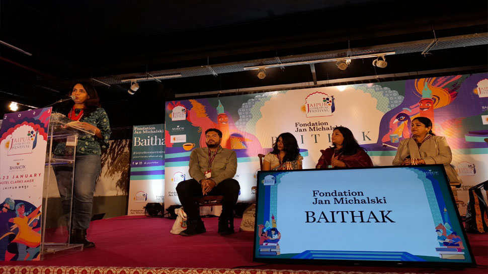 Jaipur Literature Festival Student talk session was special knowledge ...