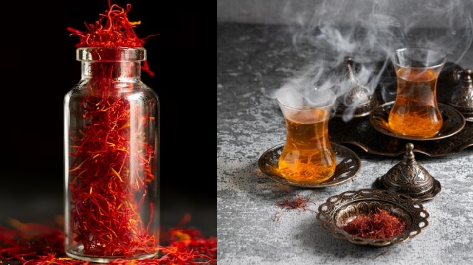 health benefits of drinking saffron water kesar ka pani peene ke fayde | Saffron Benefits: खीर और दूध नहीं, बल्कि पानी के साथ पिएं केसर; होंगे चौंकाने वाले फायदे | Hindi News, वेलनेस