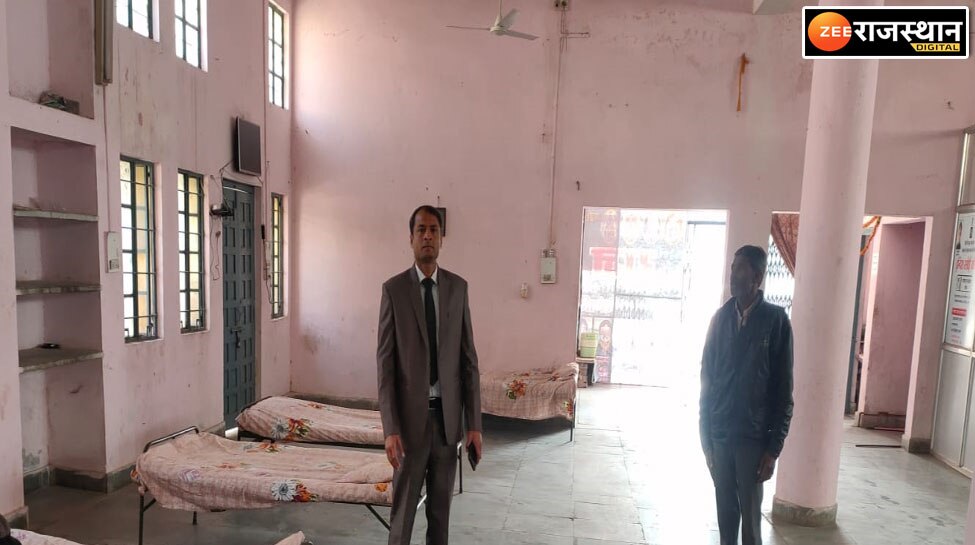 Rajsamand News District Legal Services Authority Secretary Inspected Night Shelter राजसमंद 9468