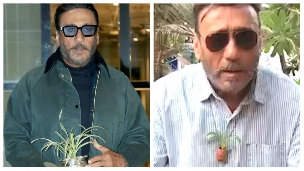 Reason Why Tiger Shroff Father Jackie Shroff Arrives With Spider Plant Same At Subhash Ghai