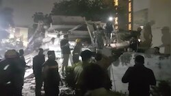 लखनऊ के ध्वस्त अलाया अपार्टमेंट से 14 लोगों को बचाया गया, 12 घंटे बाद भी ऑपरेशन जारी