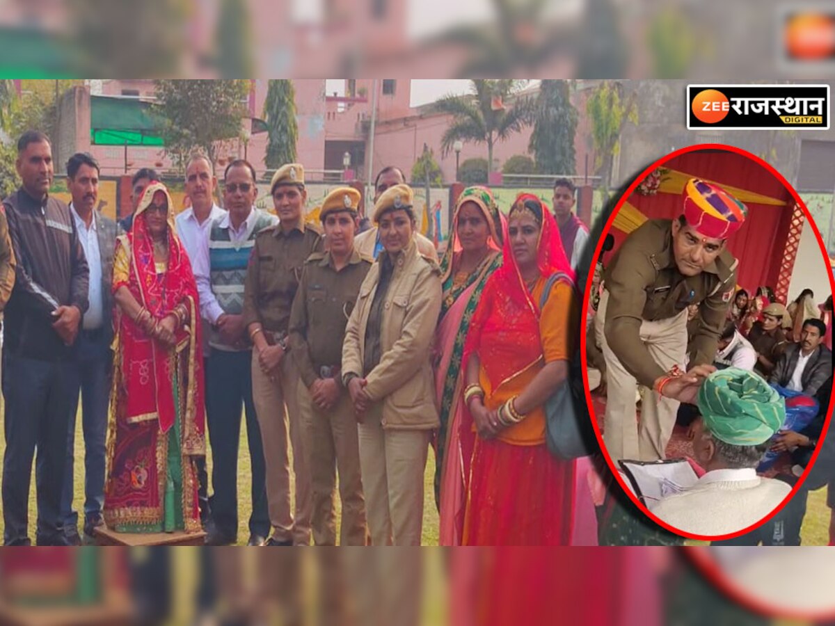 VIDEO : नाई के बेटे की शादी में सीकर पुलिस ने भरा 2.11 लाख रुपए का मायरा, अब हर तरफ हो रही तारीफ