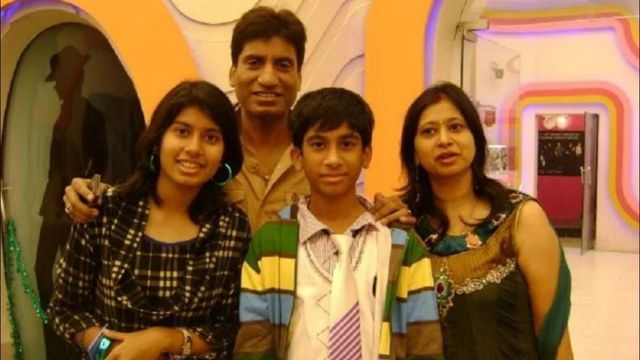 Raju Srivastav son Aayushmaan Srivastav is multi talented played sitar ...