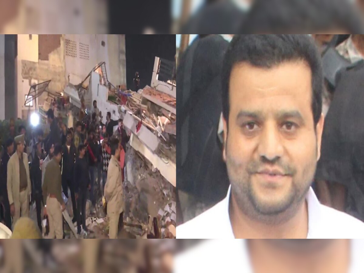 Lucknow Building Collapse: SP लीडर शाहिद मंज़ूर का बेटा गिरफ्तार; हादसे की जांच के लिए बनाई गई कमेटी 