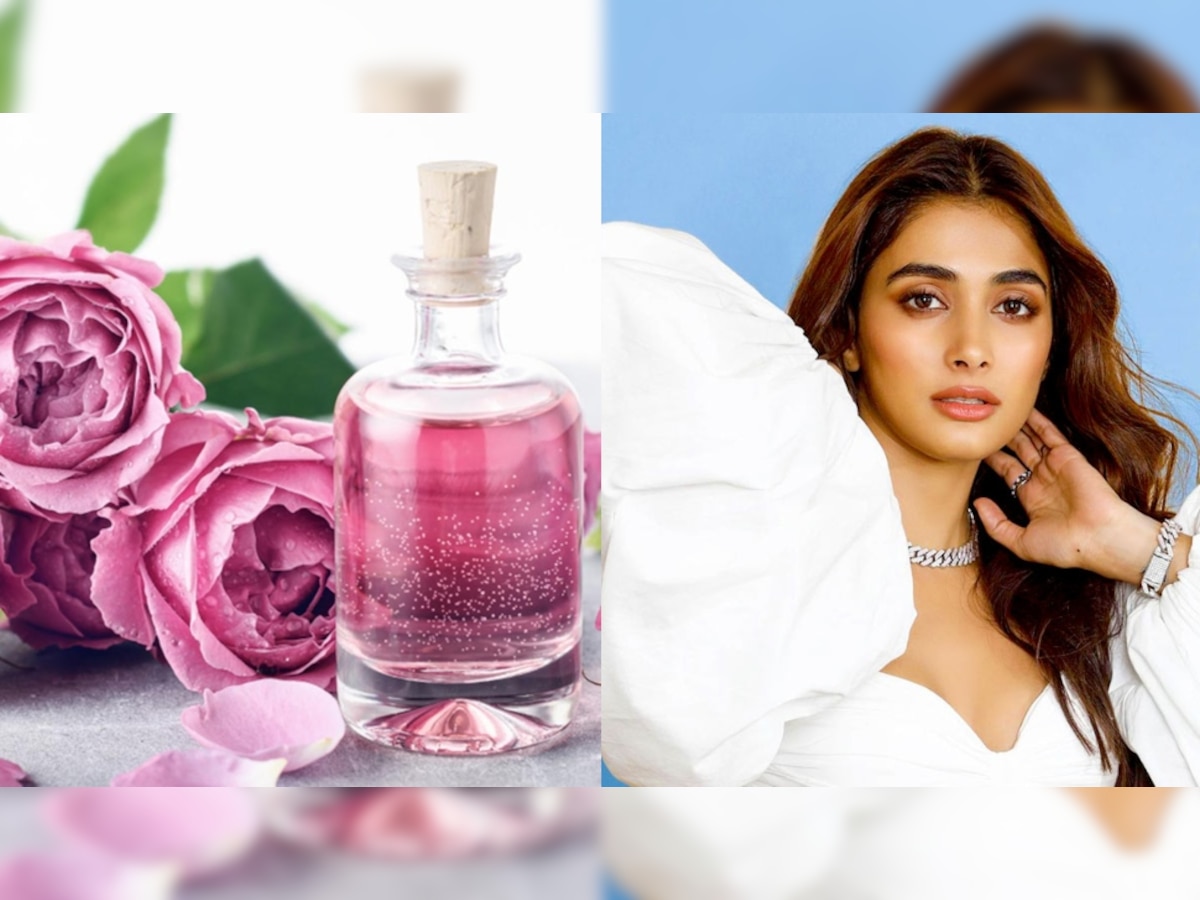 How To Get Glowing Skin: गुलाब जल में मिलाकर लगाएं ये 1 चीज, पाएंगे Pooja Hegde जैसा इंस्टेंट ग्लो 