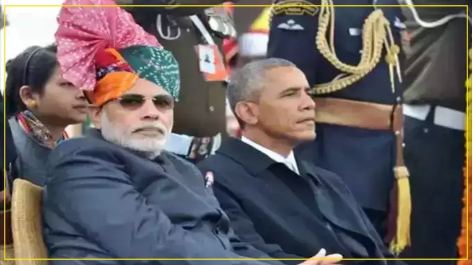 2015 में PM मोदी की ऐसी थी पगड़ी
