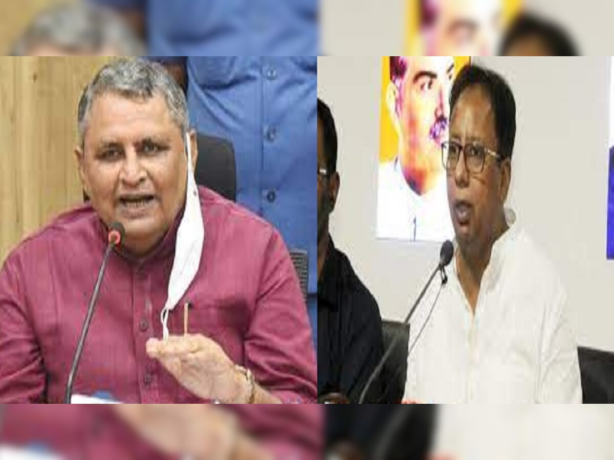 Bihar Politics : संजय जायसवाल के आरोप पर विजय चौधरी का पलटवार, कहा- देखकर आती है दया