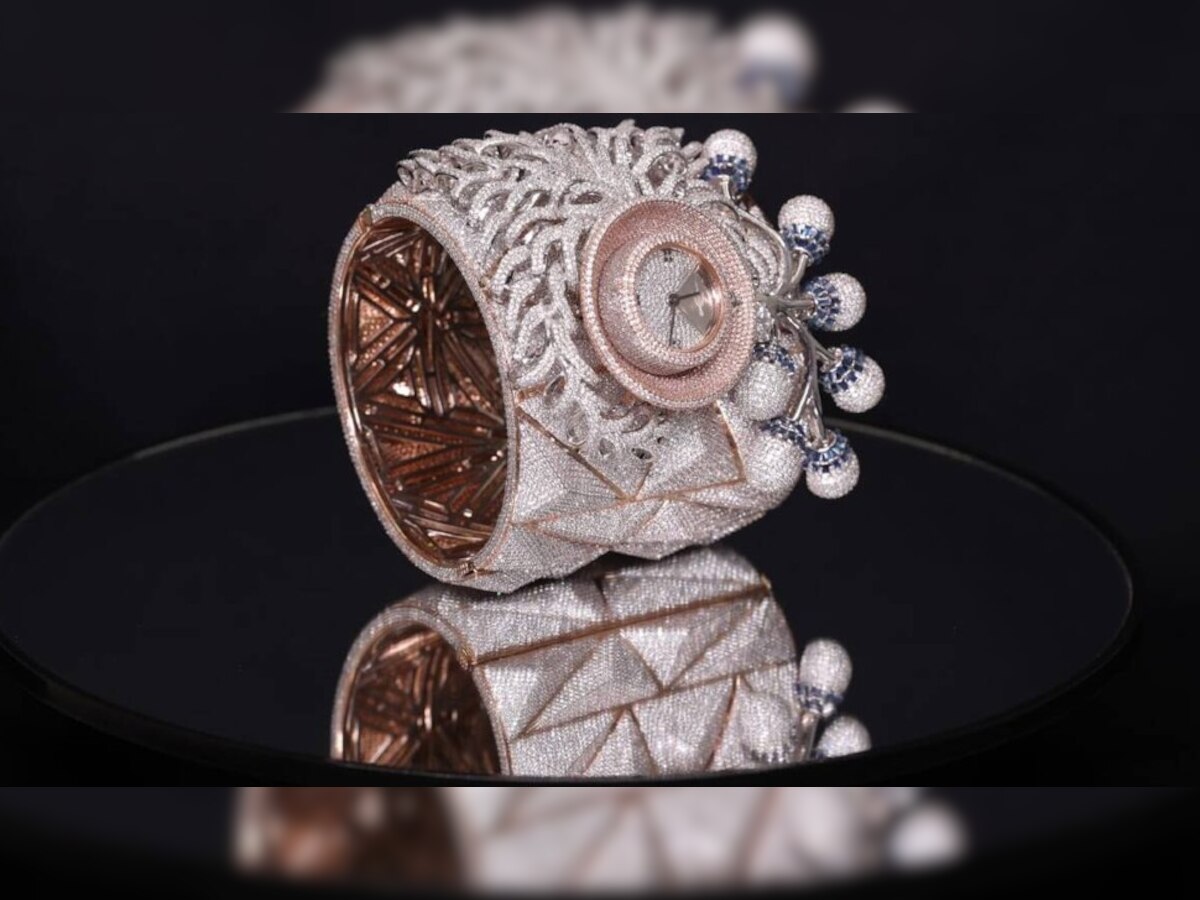 Guinness World Record: मेरठ के जौहरी ने हजारों हीरों से जड़ी बेशकीमती घड़ी तैयार की, गिनीज बुक ऑफ वर्ल्ड रिकॉर्ड में नाम दर्ज