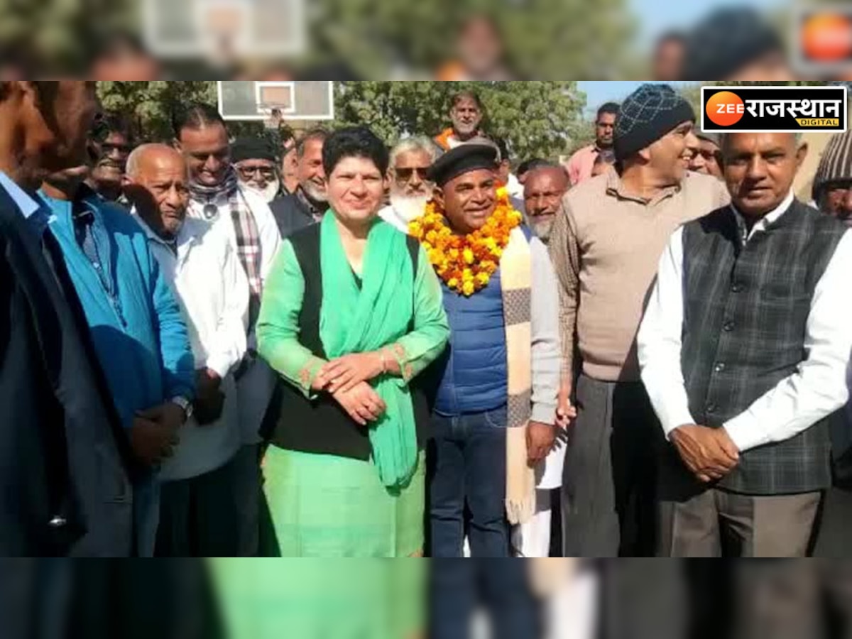 झुंझुनूं: BJP नेता जाकिर झुंझुनूंवाला कांग्रेस में हुए शामिल, मंडावा MLA ने किया स्वागत