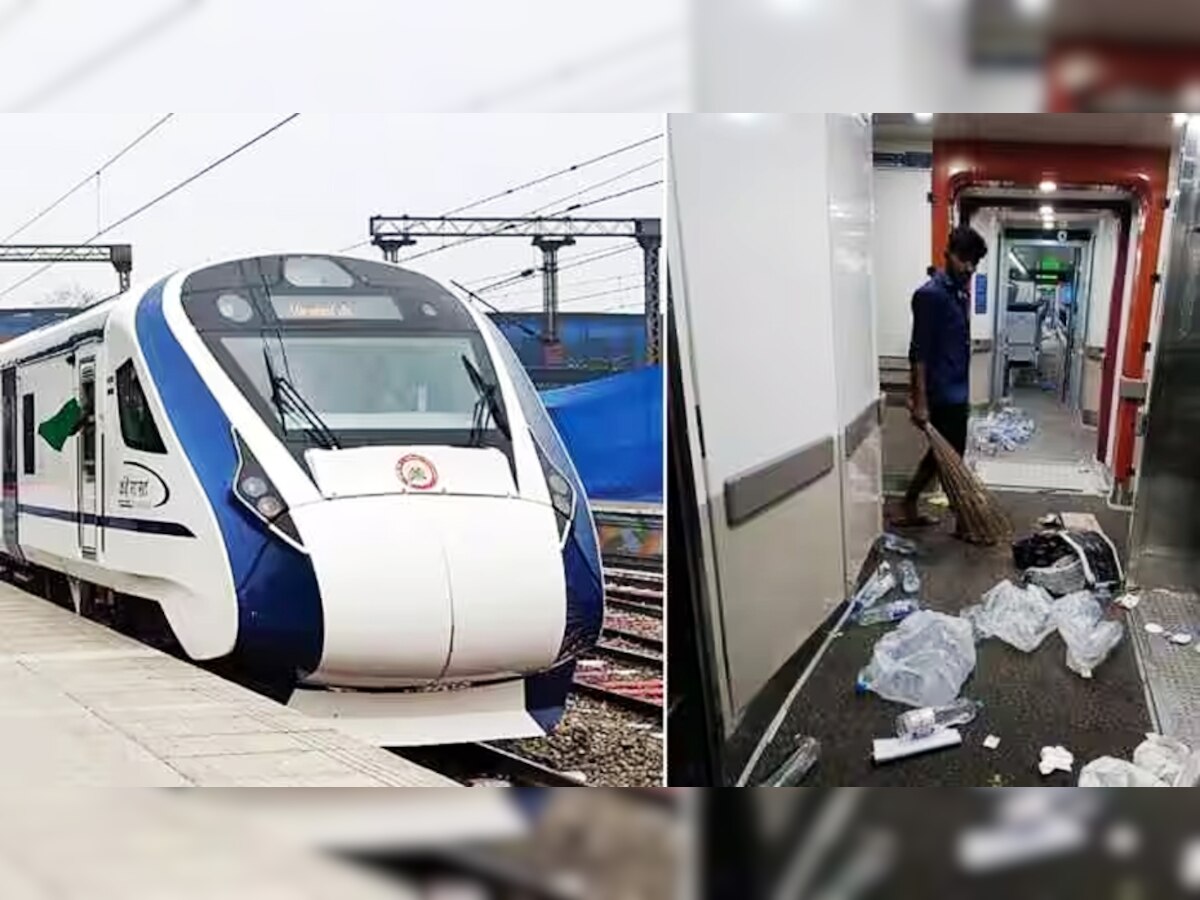 Vande Bharat Express का इतना बुरा हाल कभी नहीं देखा होगा, इंटरनेट पर मचा हंगामा