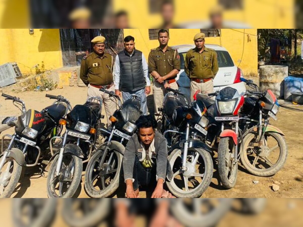 रामगढ़ में चोरी के आरोप में गिरफ्तार युवक से पुलिस ने की पूछताछ, 6 बाइक हुईं बरामद 