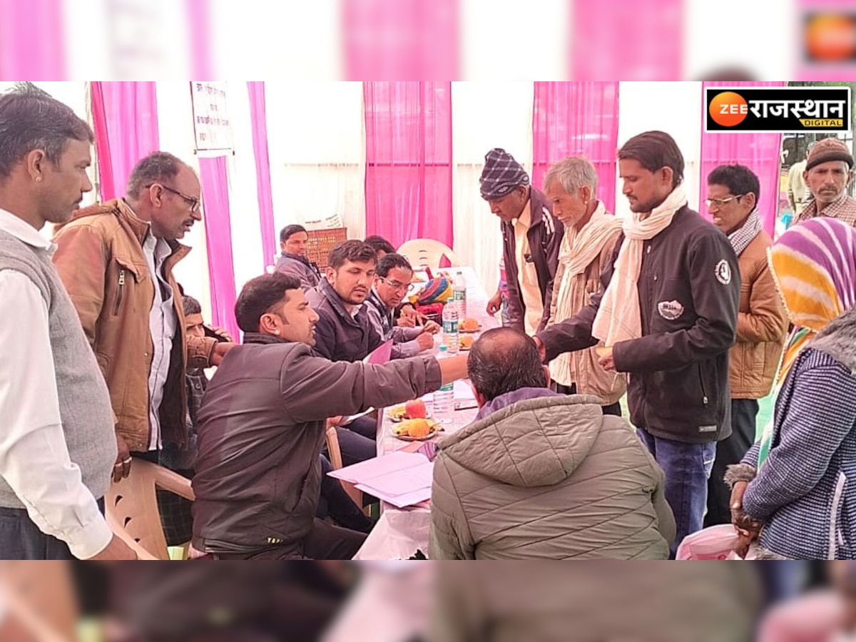 Nagaur: चिकित्सा और खनिज विभाग ने लगवाया सिलिकोसिस बीमारी से वचाव के लिए जांच शिविर