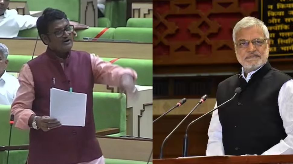Javaed Rajesthan rajasthan vidhansabha Speaker CP Joshi said I am not illiterate when ...