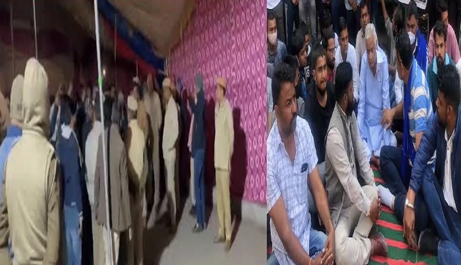 किरोड़ी लाल मीणा का धरना जारी, वसुंधरा राजे समेत बीजेपी का समर्थन, गिरफ्तार करने आयी पुलिस बैरंग लौटी