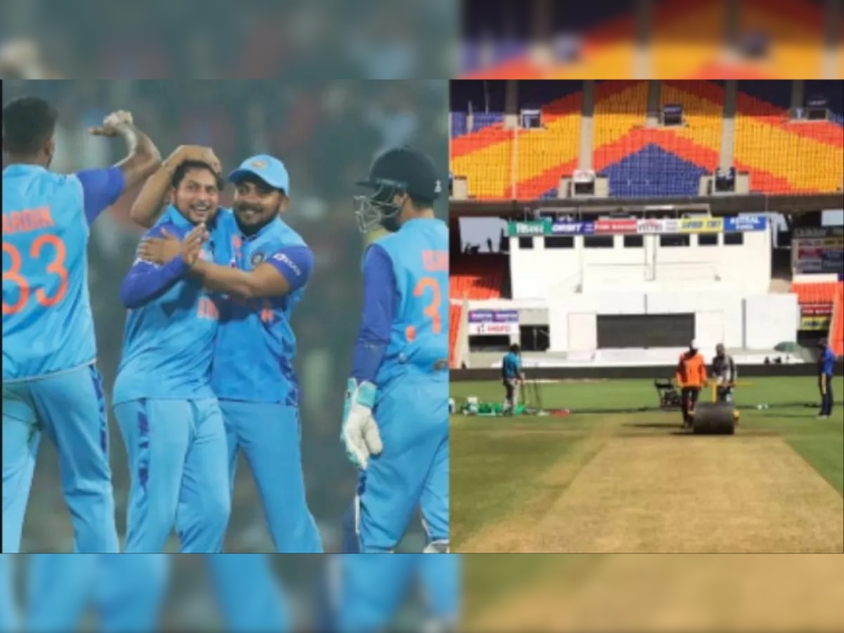 IND vs NZ 3rd T20 Pitch Report: क्या अहमदाबाद में भी होगा स्पिनर्स दबदबा या दिखेगा बल्लेबाजों का जलवा? जानें पिच और मौसम का मिजाज