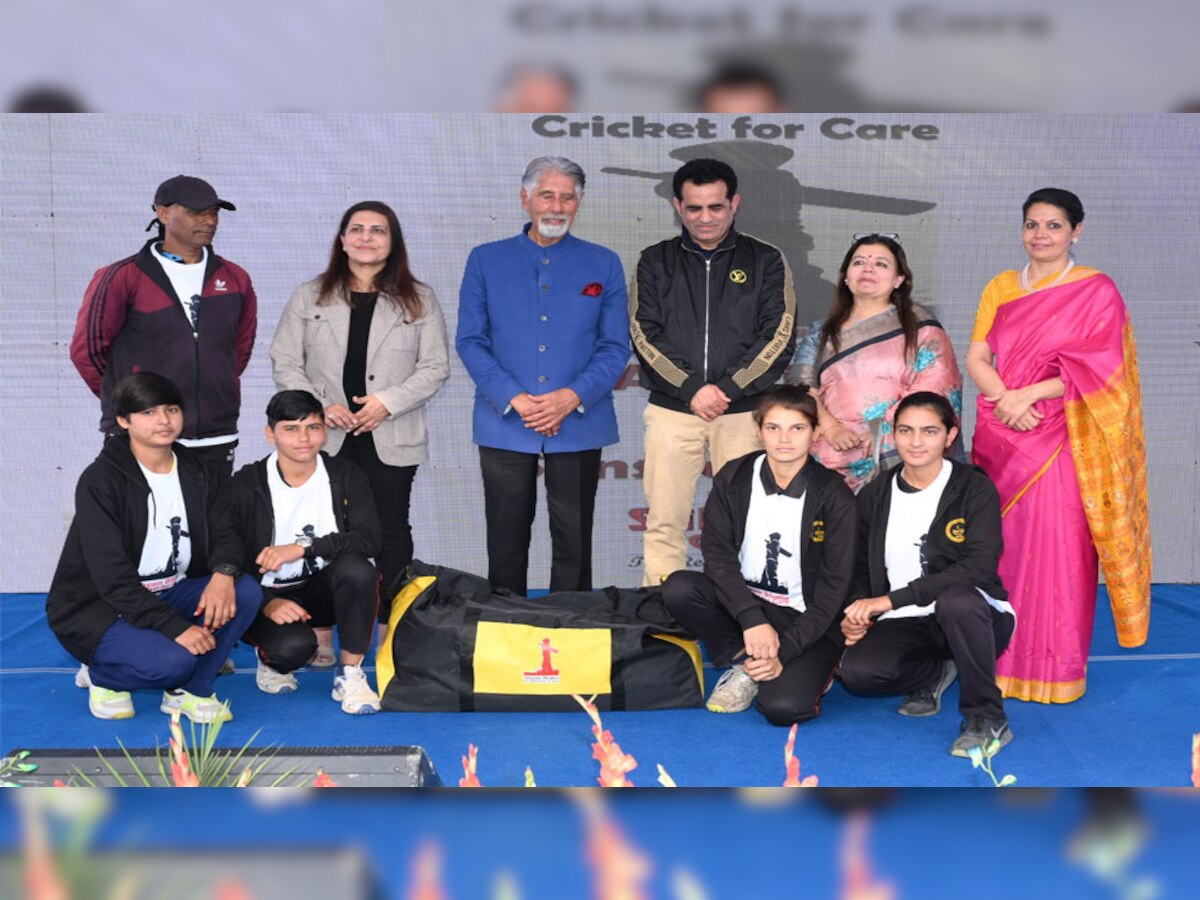 Jaipur: श्याम भाटिया क्रिकेट फॉर केयर ट्रस्ट दुबई ने क्रिकेट किट की वितरित, जयपुर के 51 सरकारी स्कूलों हुआ समारोह