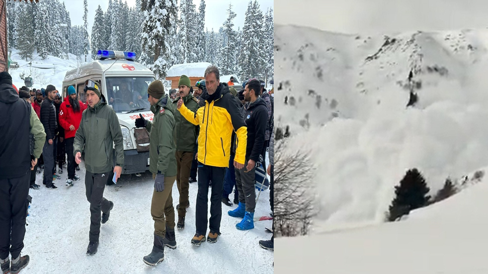 Gulmarg Avalanche: गुलमर्ग एवलांच में फंसे 18 विदेशी टूरिस्ट; 2 की मौत Gulmarg Avalanche: गुलमर्ग एवलांच में फंसे 18 विदेशी टूरिस्ट; 2 की मौत