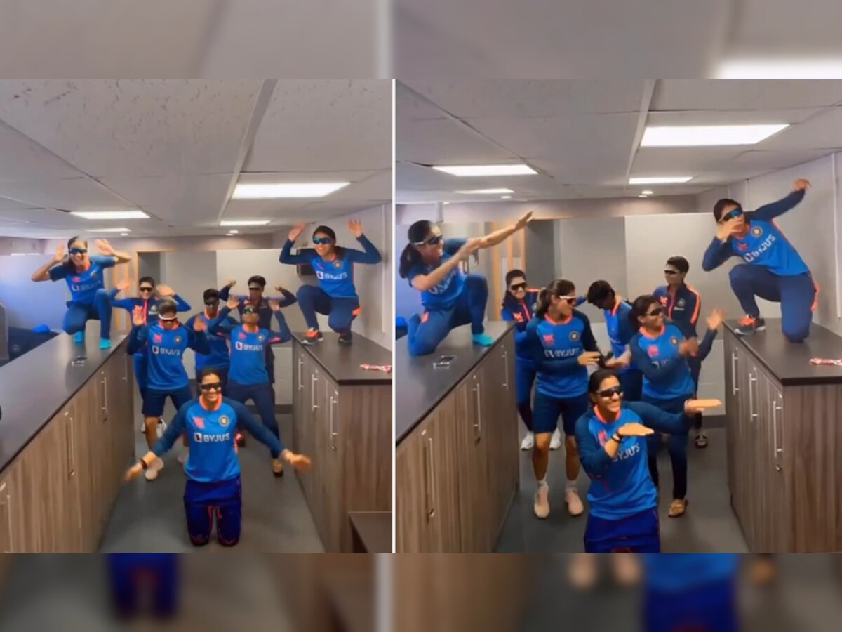 जीत के बाद ड्रेसिंग रूम में टीम इंडिया का जश्न, खिलाड़ियों ने जमकर किया डांस, वीडियो हुआ वायरल