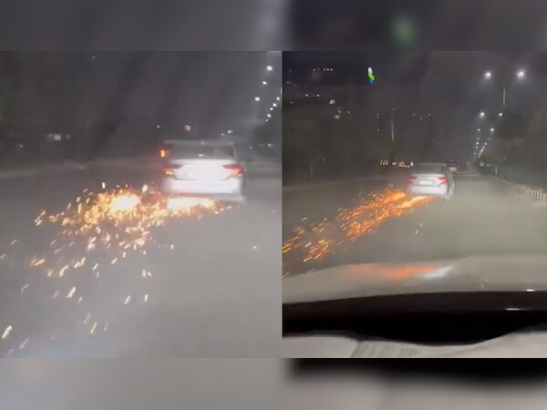 Gurugram में कंझावला जैसा केस, कार चालक ने बाइक को 4 KM तक घसीटा