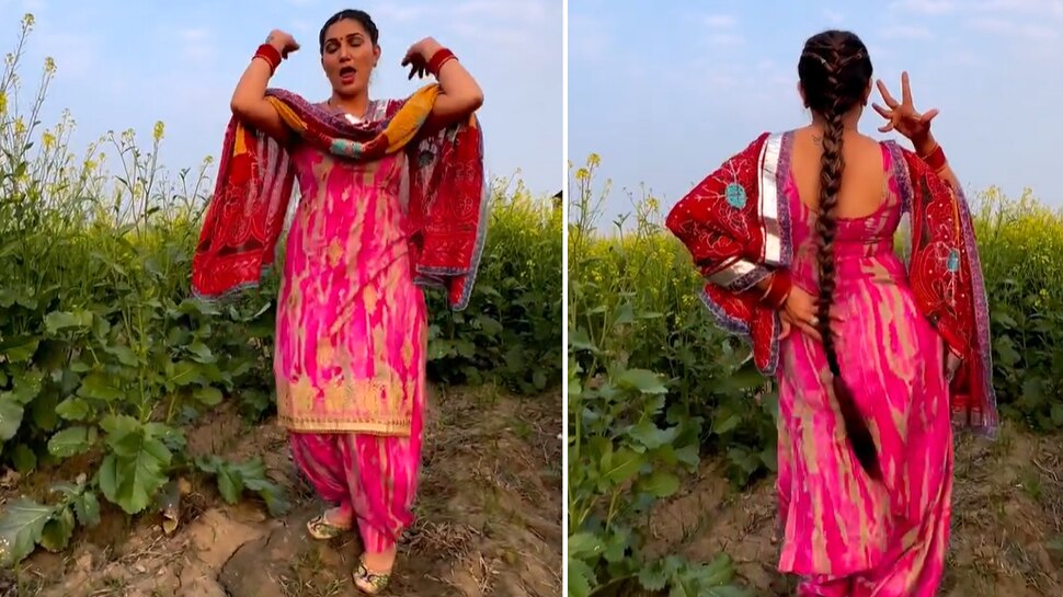 सरसों के खेत में Sapna Choudhary ने किया ऐसा धमाकेदार डांस, Video देखकर लोग बोले- असली क्वीन...
