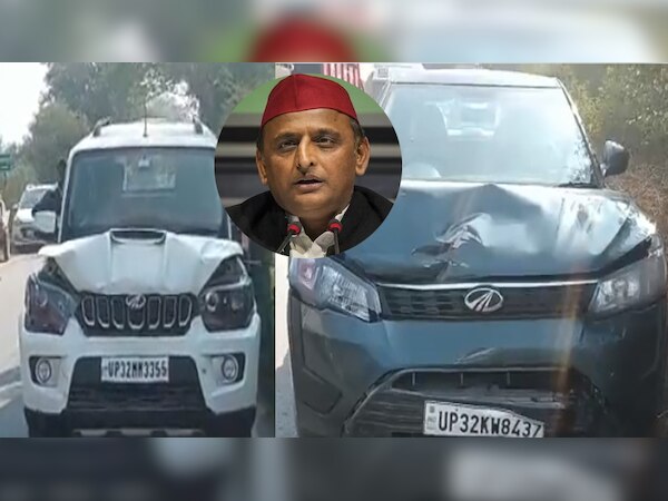 Akhilesh Yadav का काफिला हादसे का शिकार, कई लोग घायल