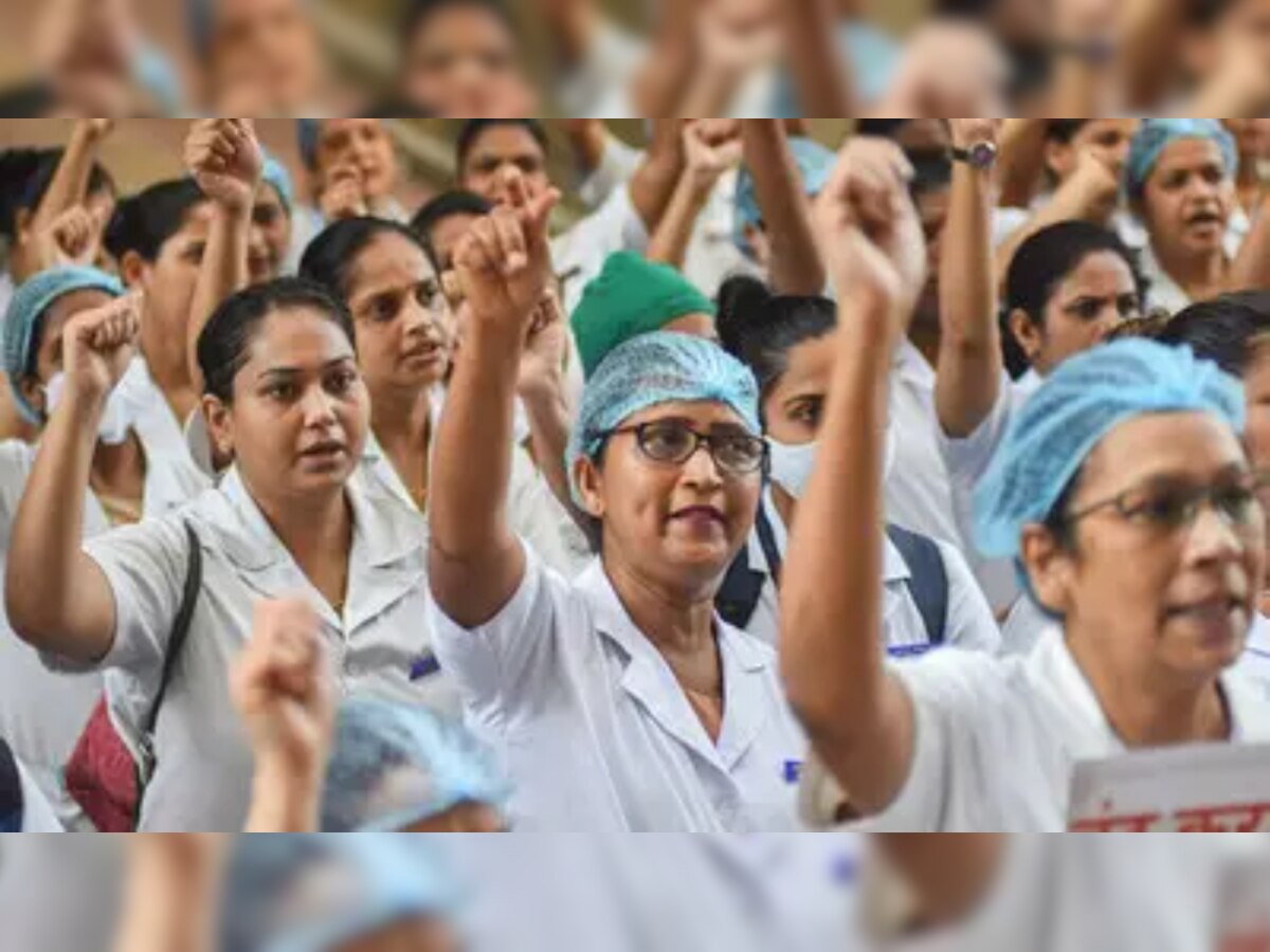Chhattisgarh Nurses Protest Update