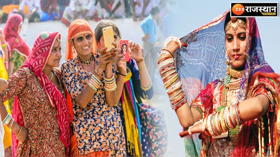 Chipa families of Mewar are dyeing chudad and pomache of Jat Gadri and ...