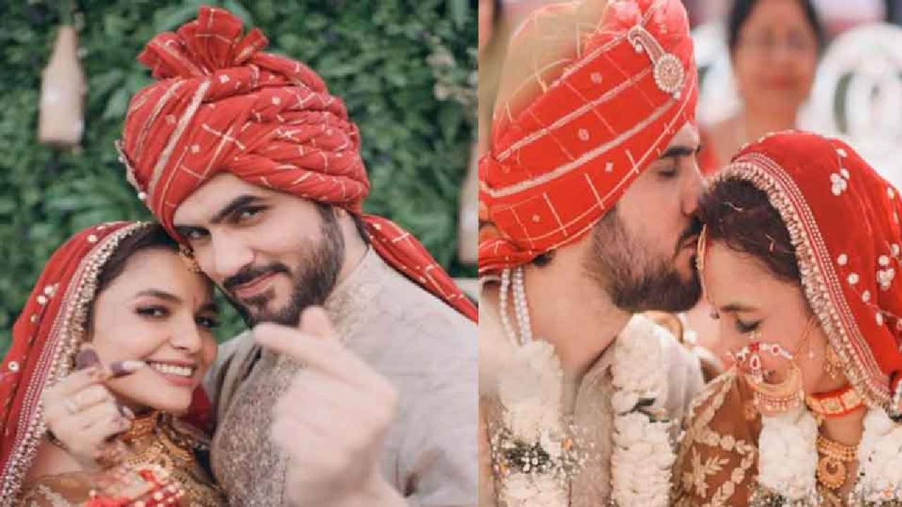 Chitrashi Rawat Wedding: &#039;चक दे &#039; फेम चित्राशी रावत ने बॉयफ्रेंड संग लिए 7 फेरे, लाल लहंगे में दिखीं खूबसूरत 