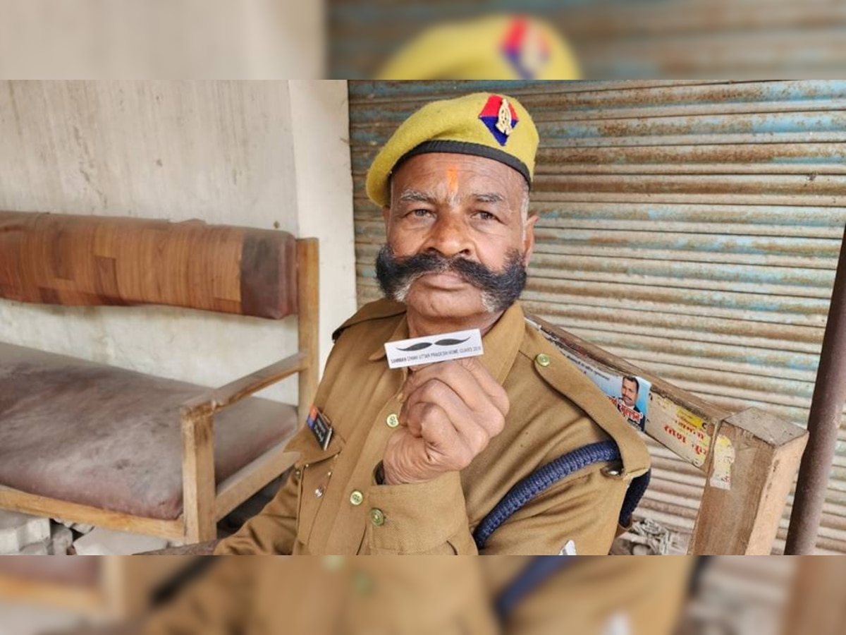 Barabanki Home Guard Prem Singh mustache 