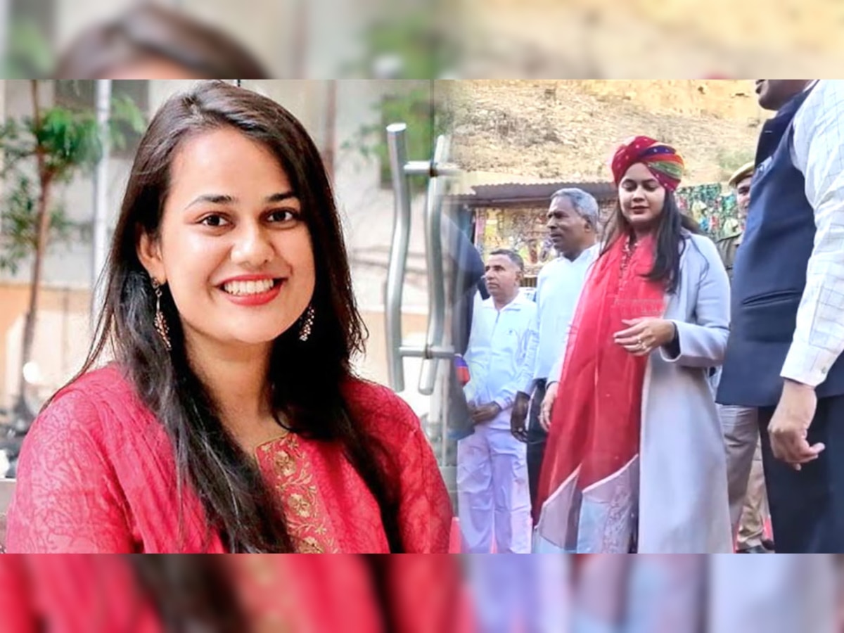 राजस्थानी साफा पहने नजर आईं IAS टीना डाबी, मुस्कुराहट वाला Video सोशल मीडिया में Viral