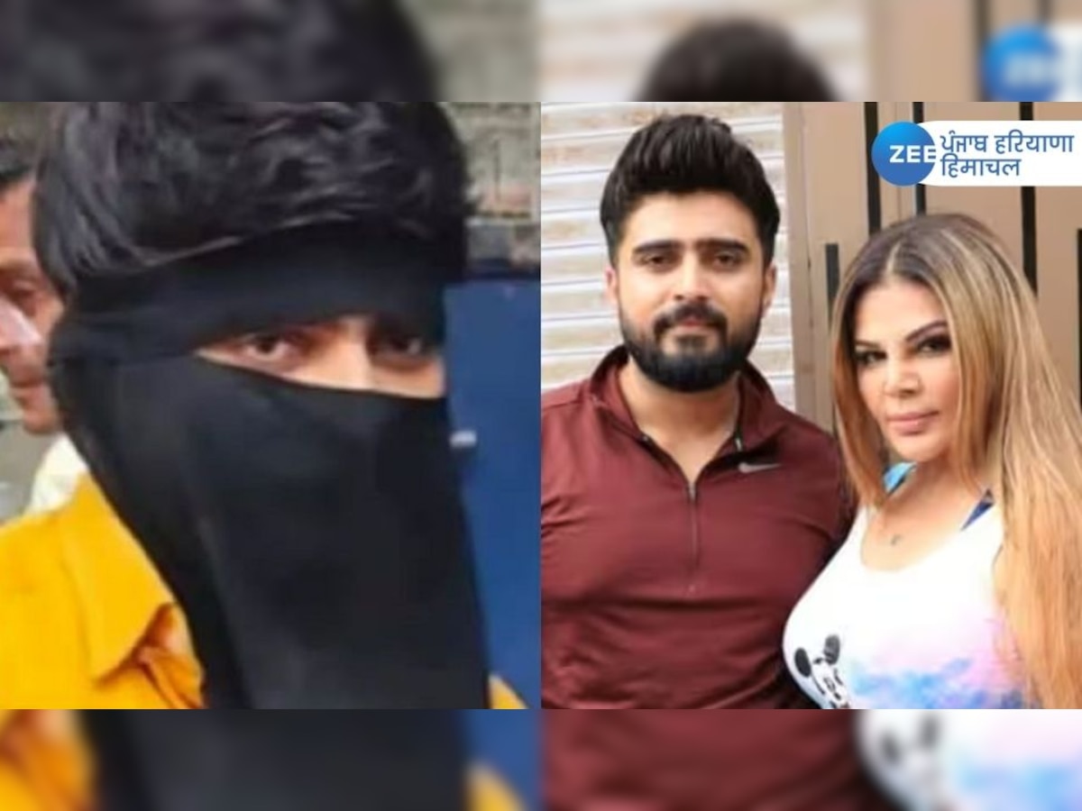 Rakhi Sawant news: ਕਾਲੇ ਕੱਪੜੇ ਨਾਲ ਮੂੰਹ ਲੁਕਾ ਕੇ ਕੋਰਟ ਪਹੁੰਚਿਆ ਰਾਖੀ ਸਾਵੰਤ ਦਾ ਪਤੀ ਆਦਿਲ ਖ਼ਾਨ 