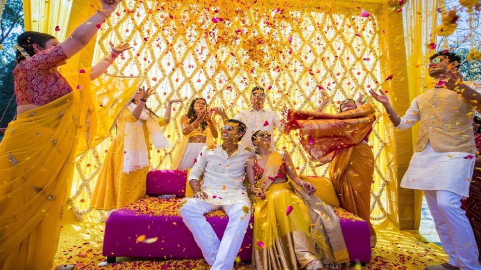 indian wedding traditions haldi ceremony shadi mai haldi ki rasam ...