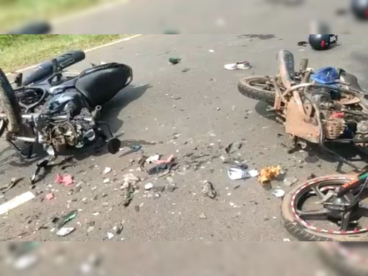 Bike Accident Lakhimpur Kheri