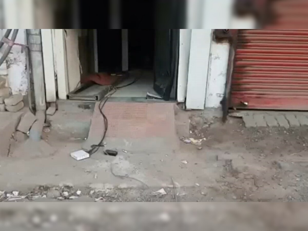 Panipat: किशनपुरा थाने से 1 मिनट की दूरी पर दूसरी बार ATM उखाड़ ले गए चोर 
