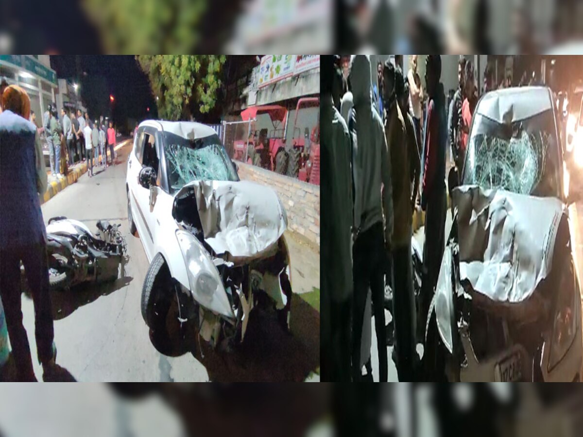 झालावाड़: तेज रफ्तार कार ने स्कूटी को कुचला, 3 छात्र गंभीर घायल, गिंदोर इलाके में देर रात घटी थी घटना