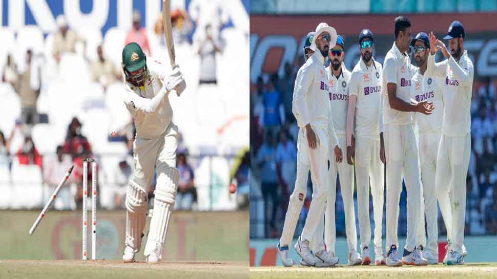 अश्विन और जडेजा के पंजे में फंसी ऑस्ट्रेलिया, भारत ने पारी और 132 रन से जीता पहला टेस्ट