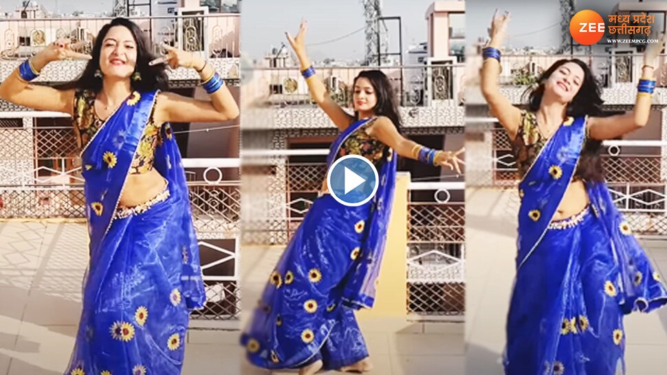 Desi Bhabhi Did Tremendous Dance On Terrace In Sapna Chaudhary Haryanvi Song Bairan Apmp Sapna 1702