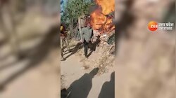 Kanpur Dehat Viral Video : कानपुर देहात में मां-बेटी के जलने के ठीक पहले का वीडियो सामने आया