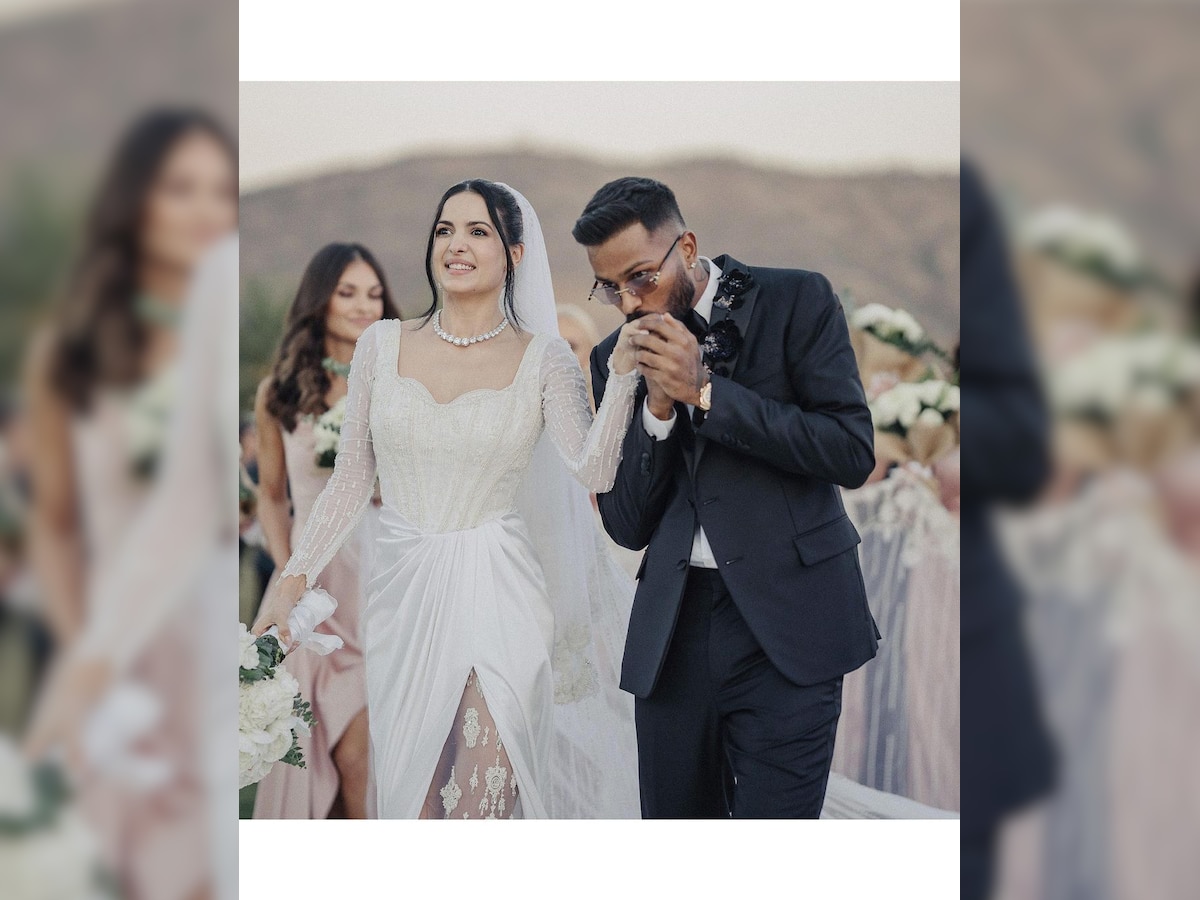 Hardik Pandya Again Wedding With Natasa Stankovic In Udaipur Marriage Romantic Photo Viral On 5639