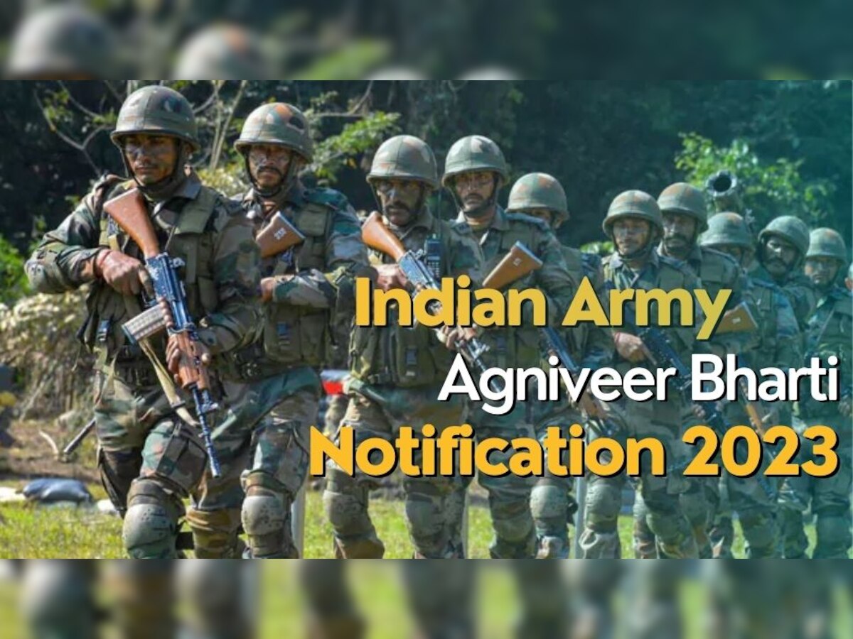 इंडियन आर्मी में अग्निवीर भर्ती का नोटिफिकेशन हुआ जारी, जानें योग्यता व अन्य डिटेल